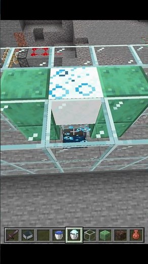 Minecraft Science Update: Copper Golem Bubble Column for Bedrock #minecraft