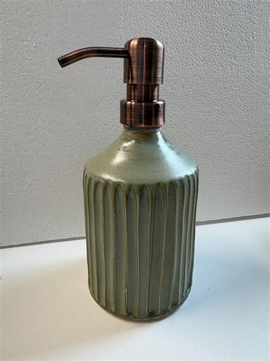 Ceramic Soap/lotion Dispenser, Pottery, Handmade - Etsy