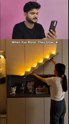 Motion Sensor Light for Home | Automatic LED Light for Stairs, Bedroom & Hallway