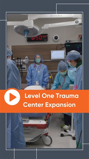 2.8K views · 56 reactions | Unveiling the newly expanded Level One Trauma Center at Orlando Health Orlando Regional Medical Center  The redesign was based on invaluable input from physicians and nurses who treated Pulse survivors in 2016. The expansion more than doubles our trauma center's size, adding significant surge capacity and enhancing our ability to meet day-to-day trauma needs for Central Florida  #OrlandoHealth #EmergencyCare | Orlando Health | Facebook