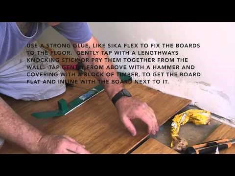 How To Fix a Water Damaged Timber or Bamboo Floor