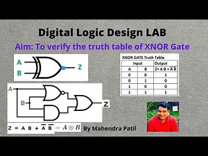 XNOR Gate implementation using online Simulator
