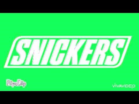 Colorful Snickers logo animation