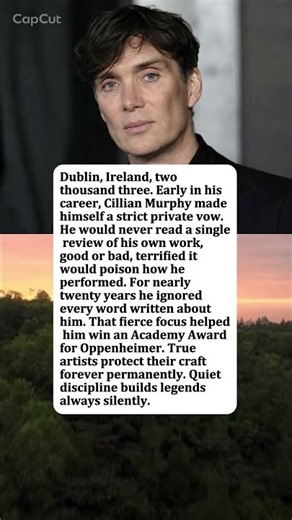 Cillian Murphy Refused To Read Reviews For Twenty Years