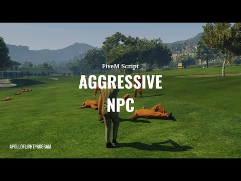 Aggressive Customizable NPC Attack | FiveM Script [STANDALONE] [TEBEX]
