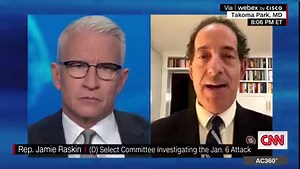 "There will be, I predict, a criminal referral. We're going to try to charge these people with criminal contempt. That's a crime when Steve Bannon did not show up when he was told to show up with documents and to testify before the US Congress." - House January 6 select committee member Rep. Jamie Raskin | CNN