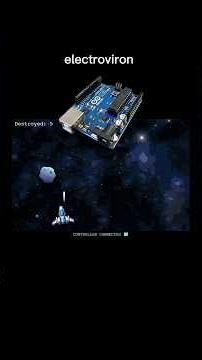 Arduino uno game controller 😀🤩 #electronics