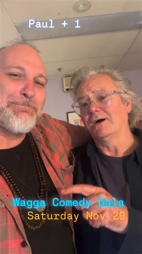 Paul McDermott + 1 on Instagram