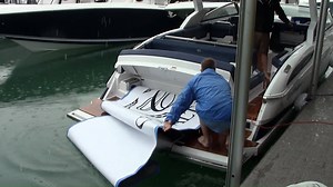 1.2K views · 4 comments | We got a sneak peek at the 2020 Cobalt Boats A29 that won an Innovation award for its Splash & Stow inflatable raft, which deploys and stows in a stern locker. The A29 also has the option for a Webasto Heating & Cooling system for this open boat that runs off a Volvo Penta V8-350 sterndrive engine. No generator needed! | Boating World Magazine | Facebook