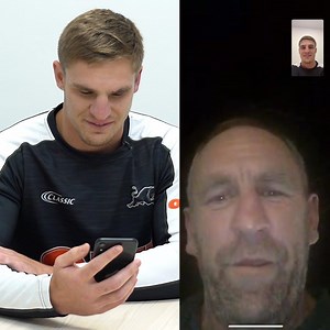 This was the moment club legend John Cartwright learned his son would be making his NRL debut for the Panthers... ❤️ | Penrith Panthers