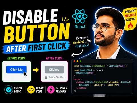 Disable Button After Click