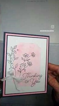 Stampin' Up! Framed All Around CAS