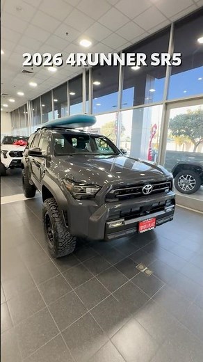 Performance Lift and Custom Wheels Upgrade on a Brand New 2026 Toyota 4Runner SR5 4WD