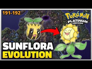 How to Evolve Sunkern into Sunflora in Pokemon Platinum