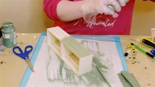 16K views · 472 reactions | DIY Dollar Tree Spring time wooden caddy | Windy City Crafts | Facebook