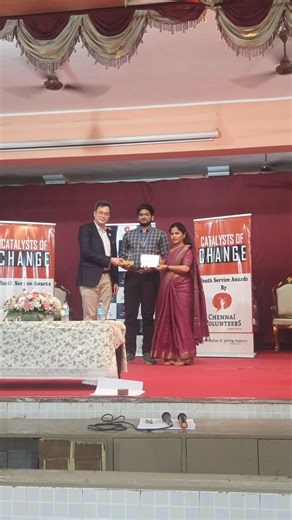 BTKing (B T KANNAN) | Our Third Year B.Tech Aerospace Engineering student (aka CR) Mr. @sanjay_ram_aero Sanjay Ram A V received Furture Impact Leaders Award from... | Instagram