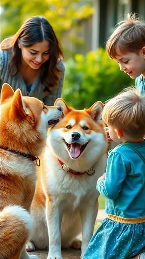 The American Akita Dog