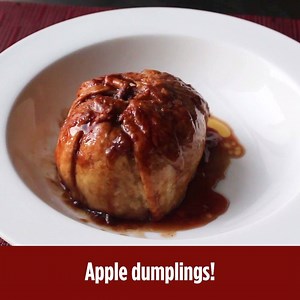 111K views · 228 reactions | These apple dumplings are best served with a generous scoop of ice cream. GET THE RECIPE: https://trib.al/cGWIqZK | Allrecipes | Facebook