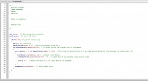 Machine Control Design