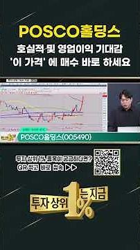 POSCO Holdings Hits New Record High! When Is the Buying Time?