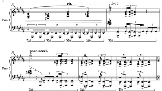 【转载曲谱同步】乔纳森·帕里（Jonathan Parry） - 第三钢琴奏鸣曲 (2021)