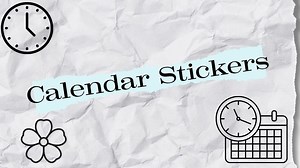 Functional Planner Stickers, Digital Download, Printable Calendar Stickers for Organization and Productivity - Etsy