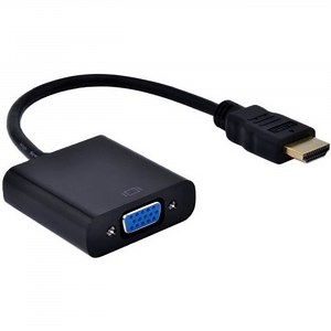 CZ Câble HDMI mâle vers VGA femelle vidéo adaptateur convertisseur(Noir,1080p) - CZCYD821C2417