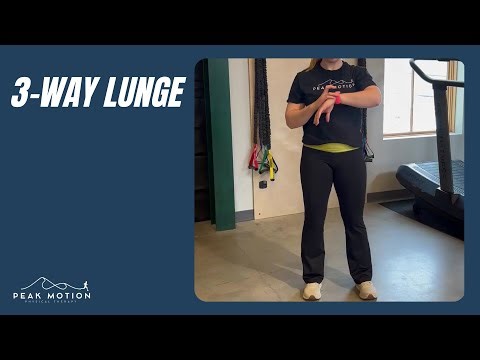 3 Way Lunge