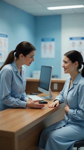 Common Hospital Reception English Phrases | Speaking Practice #englishspeaking #hospital #shorts