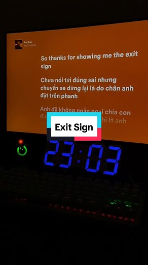 Exit Sign | HIEUTHUHAI Music Video | Tamtrang & Lyrics