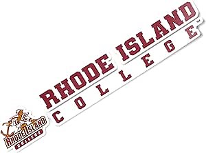 Desert Cactus Rhode Island College Sticker RIC Anchormen Name Logo Vinyl Decal Laptop Water Bottle Car Scrapbook (8 Inch Sticker)