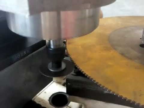 HSS Saw Blade Notching Machine