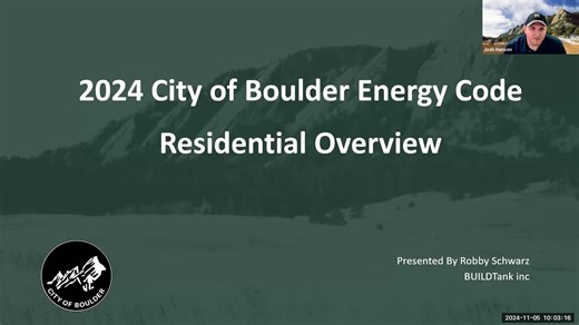 2024 Energy Conservation Code Update - Residential Overview