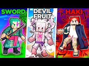 First To Become The STRONGEST in One Piece Minecraft Wins!