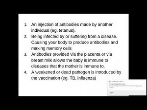4 1 1 Communicable diseases j active and passive immunity, and between natural and artificial immuni