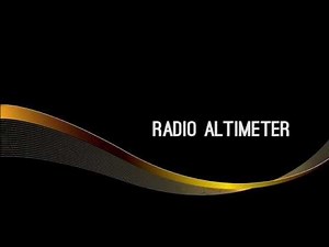 17 - Radio Altimeter