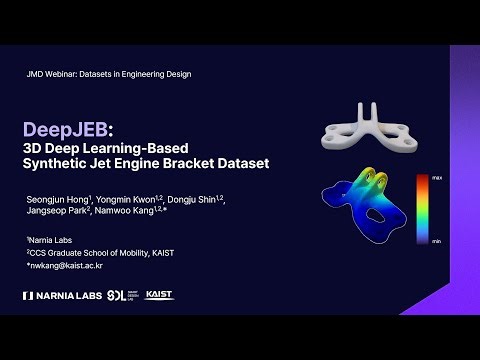 DeepJEB: 3D Deep Learning-Based Synthetic Jet Engine Bracket Dataset