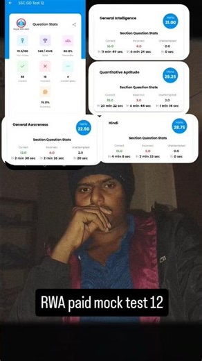 RWA paid mock test-12 #rwa #reels #test #analysis #mocktest # RWA analysis video