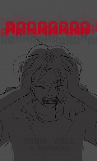 Animated Character Embraces Positive Thinking