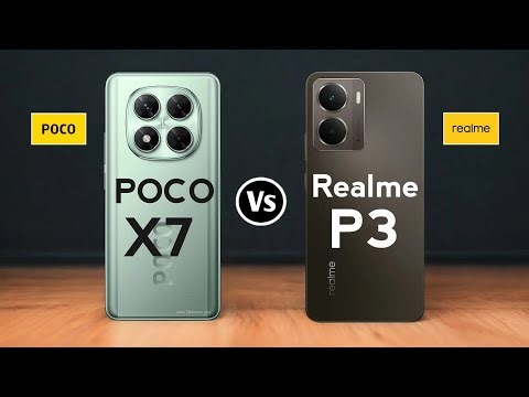 Xiaomi Poco X7 vs Realme P3 - Ultimate Comparison! ⚡📱 | Specs, Camera, Performance & More!