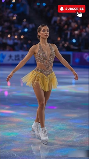 beautiful women ice skating wonderful performance video 🔥🔥😱😱🥰#shorts #video