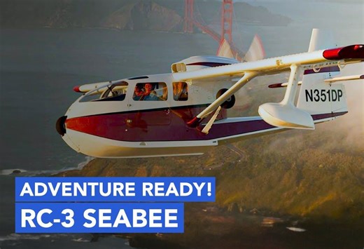 【水上飞机】RC-3 水陆两用飞机 海蜂SeaBee (Republic RC-3 Seabee)