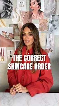 The Correct Skincare Order AM & PM 🧴✨