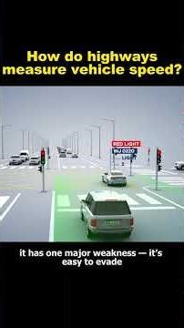 How speed cameras work #shorts #car