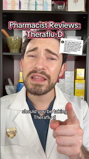 Theraflu D reviewed by a pharmacist. Does it really work for cold & flu? #Theraflu #ColdAndFlu