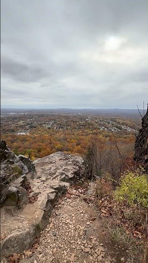 Castle Craig Observation Tower Connecticut Travel Scenic Scenery Landscape Views Hiking Trail 4K HDR