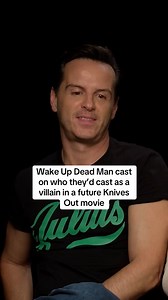 The cast of Wake Up Dead Man: A Knives Out Mystery choose who they’d like to cast as the villain in a future Knives Out movie 🔪 Who would you cast? 👇 | Digital Spy