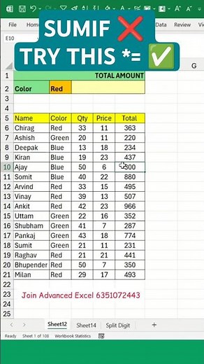 Amazing excel formula hacks 🔥