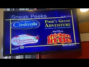 Disney sing-along songs beach party at Walt Disney World 2005 DVD sneak peaks menu