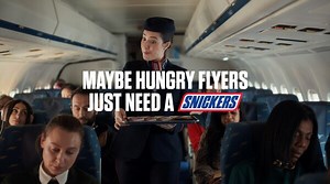 Snickers: Welcome Aboard the Hungry Skies • Ads of the World™ | Part of The Clio Network